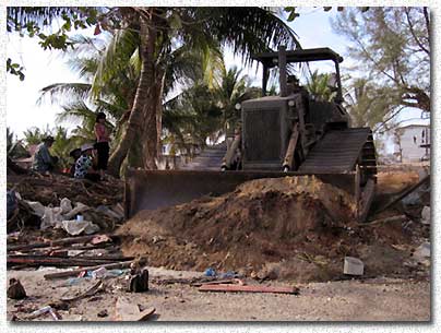 Thai Army Helps Clear TFRF's Work Area